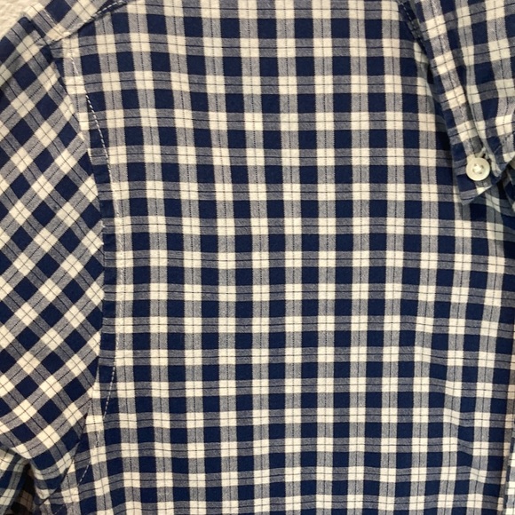 Jack Spade Blue Plaid Button Down Shirt - Picture 3 of 5